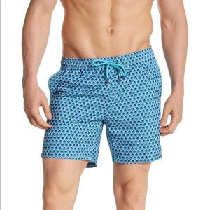Mr. Swim tiles print board shorts XL NWT